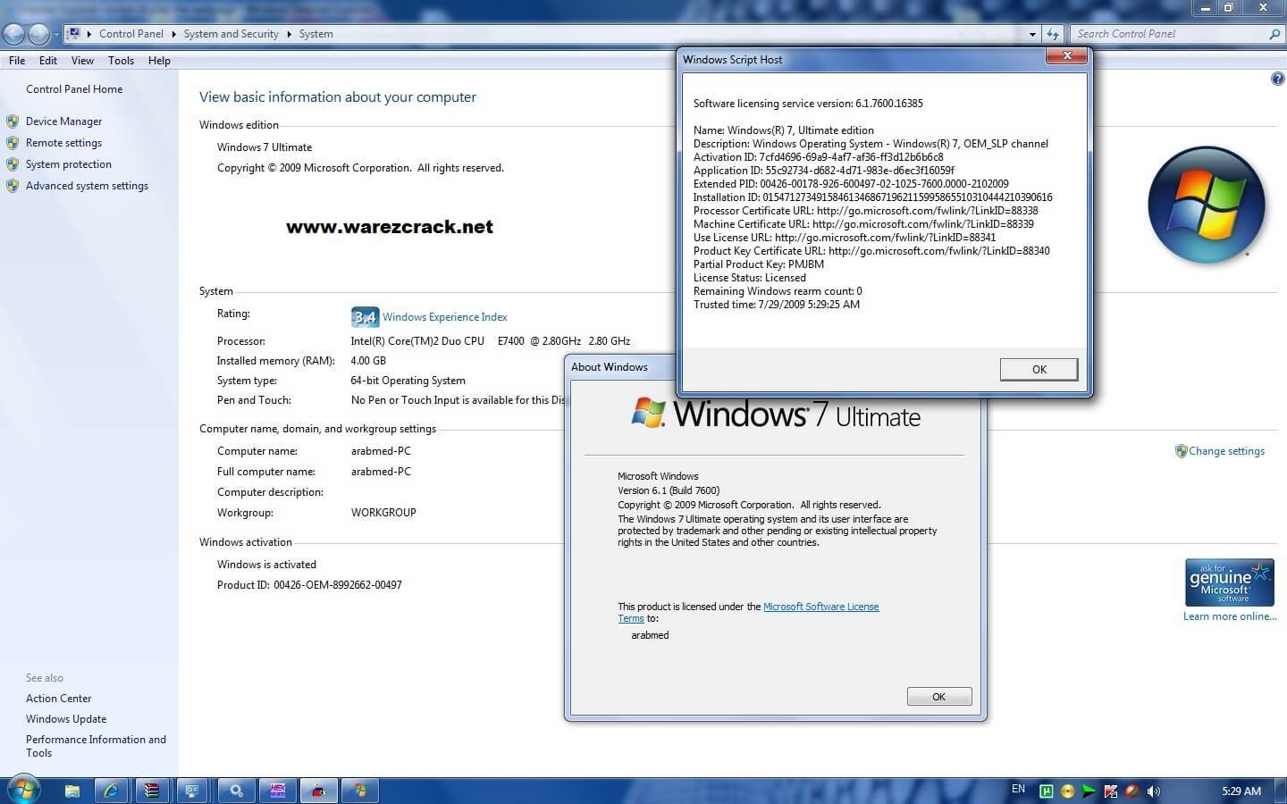 Windows 10 Ultimate 64 Bit Serial Key